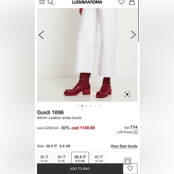 Guidi 9086V boots - Picture 7 of 8